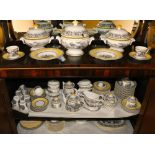 A very large and attractive Dinner Service / Tea Service etc, by Villeroy & Bosch, consisting of