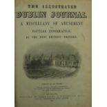 Periodical: The Illustrated Dublin Journal, No. 1 - No. 37, complete in one vol. 4to D. 1862. Illus.