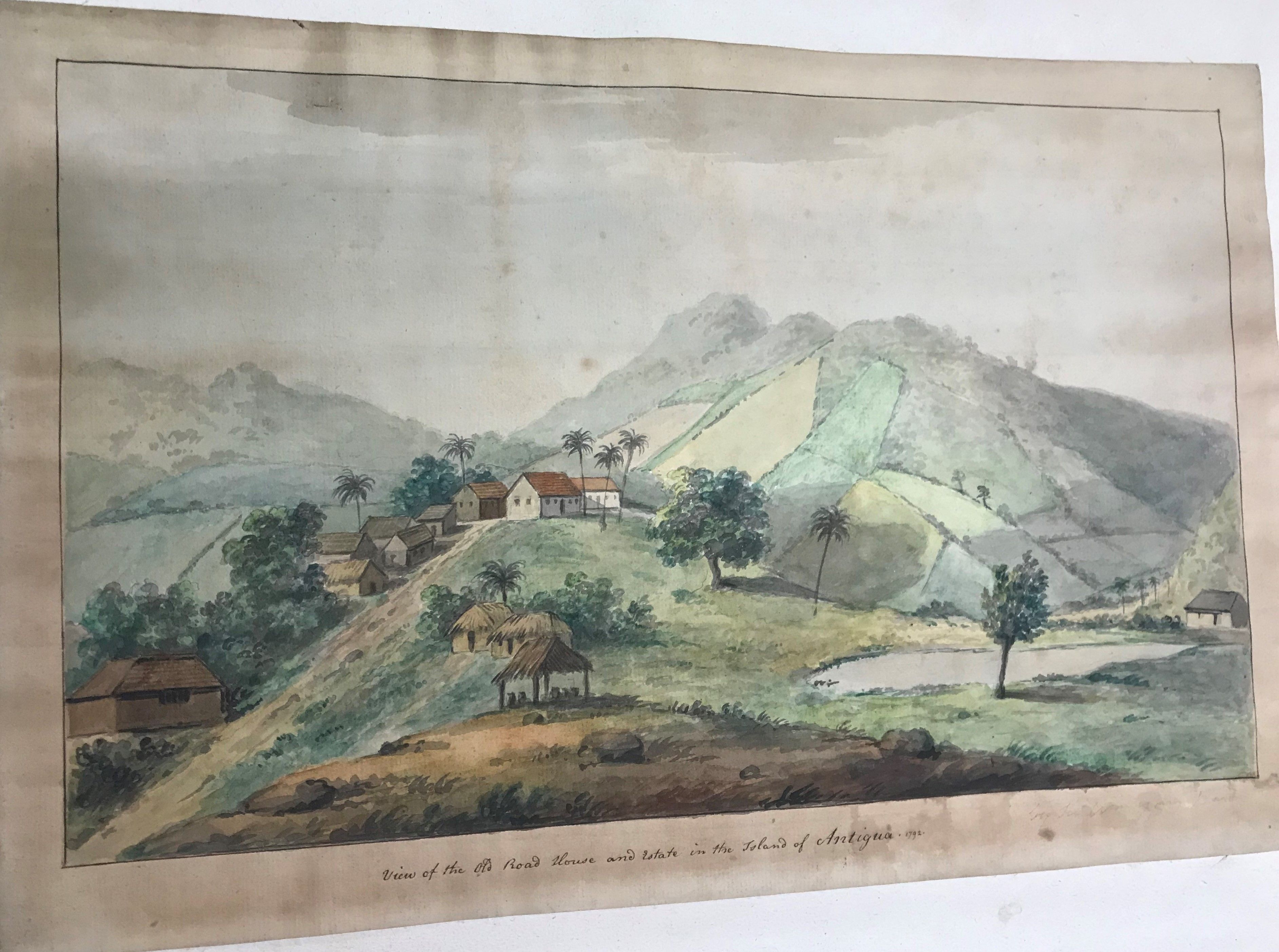 The West Indies, C. 1792, by Sir William Young Colonial Watercolours, etc. A highly important - Image 12 of 16
