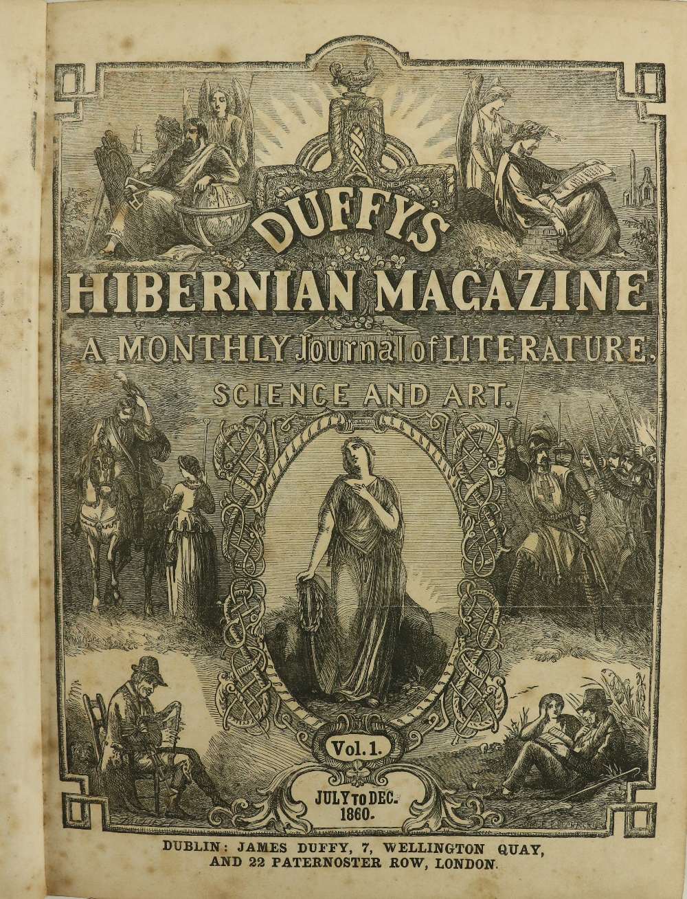 A Complete File Periodical: Duffy (James) Publishers. Duffy's Hibernian Magazine, A Monthly