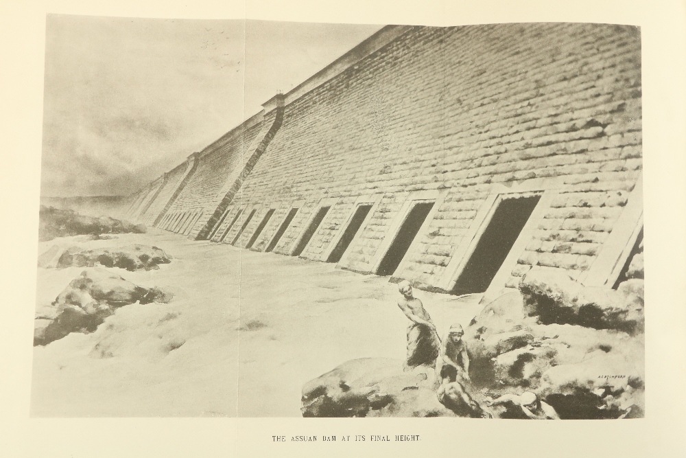 Willcocks (Sir Wm.) The Nile Reservoir Dam at Assuan and After, roy 8vo Lond. 1903. Second Edn., hf. - Image 3 of 4