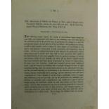 Association Copies Astronomy: Herschel (Sir J.F. Wm.) Observations of Nebulae and Clusters of Stars,