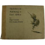 Baden-Powell (Major-General R.S.) Sketches in Mafeking and East Africa, oblong 4to London (Smith-