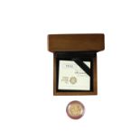 Gold Coin:  Royal Mint, The 2009 UK Sovereign gold Proof Coin, cased with card. (1)