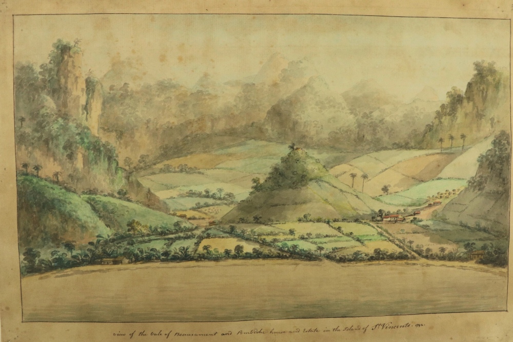 The West Indies, C. 1792, by Sir William Young Colonial Watercolours, etc. A highly important