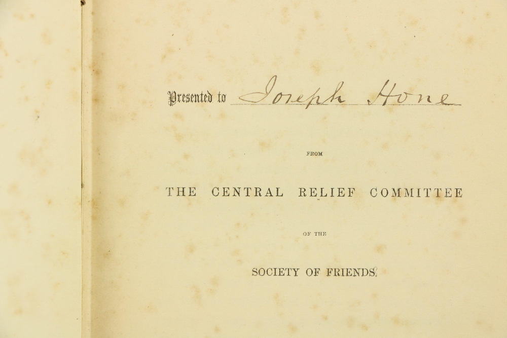 The Great Famine: Quakers: Transactions of the Central Relief Committee of the Society of Friends - Image 2 of 3