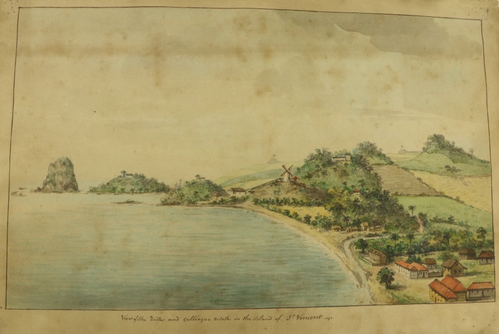 The West Indies, C. 1792, by Sir William Young Colonial Watercolours, etc. A highly important - Image 2 of 16