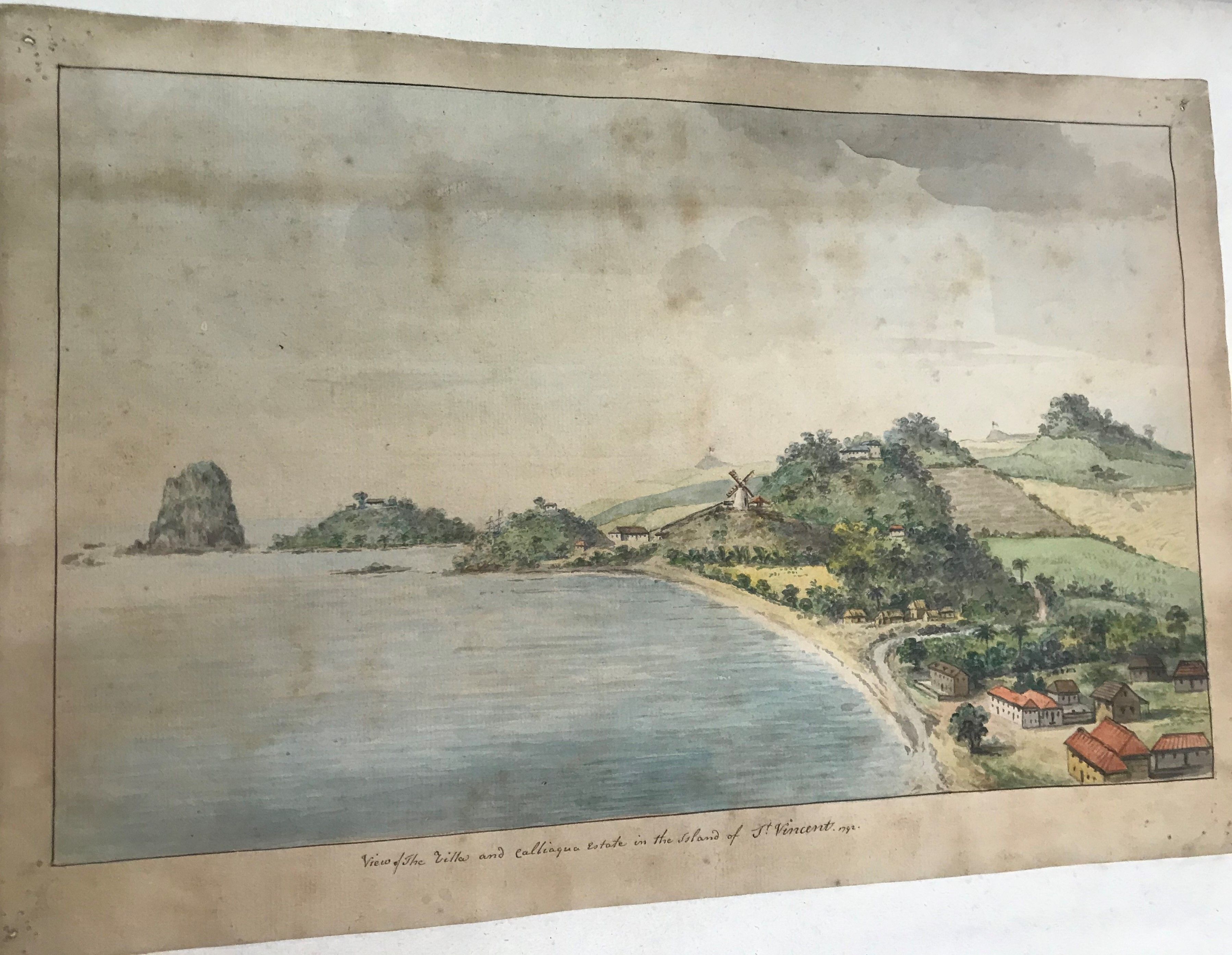 The West Indies, C. 1792, by Sir William Young Colonial Watercolours, etc. A highly important - Image 10 of 16