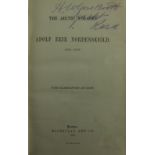 Signed by H.W. Gore Booth, Arctic Explorer Arctic Travel: Nordenskiold - The Arctic Voyages of Adolf