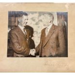 Photographs:  Political, Fine Gael, a black and white Photograph with James Dillon shaking hands