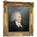 Irish School - late 18th Century "Portrait of a Gentleman, said to be Richard Brinsley Sheridan