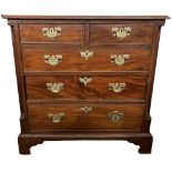 A very fine quality George III style mahogany Chest, of small proportions, with three long and two