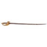 A very good British East India Company Naval Officer's Dress Sword, by Silver & Co., Cornhill,