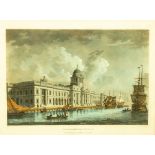 After James Malton (1761-1803) "A Picturesque and Descriptive View of the City of Dublin,