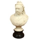 After R.J. Morris, S.C. A large Parian Commemorative Bust, of Queen Victoria celebrating her Jubilee