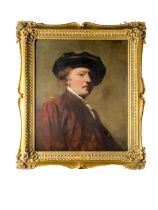 After Sir Joshua Reynolds (1723-1792) "Self Portrait," O.O.C., 61cms x 49cms (24" x 19"). (1)