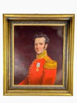 Circle of William Beechey (1808-1895) Portrait of Major-General George Dean-Pitt (1781-1851), O.O.