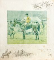 Charles 'Snaffles' Johnson Payne, British (1884-1967) 'A Bona Fide Fox Chaser,' coloured print,