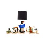 Advertisement:  Guinness & Co., a set of 7 Carltonware porcelain Figures including: Toucan, Zoo