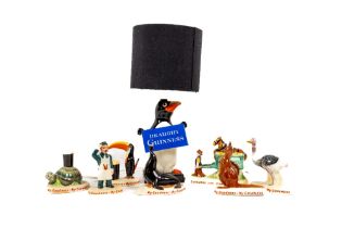 Advertisement:  Guinness & Co., a set of 7 Carltonware porcelain Figures including: Toucan, Zoo