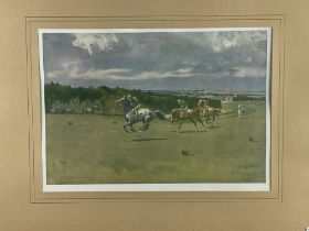 Lionel Edwards, British (1878-1966) "The Meath," & "The Ward," Hunts, a pair, coloured prints,