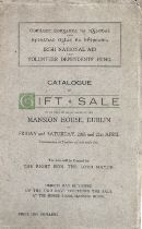 Republican Interest: Irish National Aid and Volunteer Dependents Fund - Catalogue of Gift Sale -