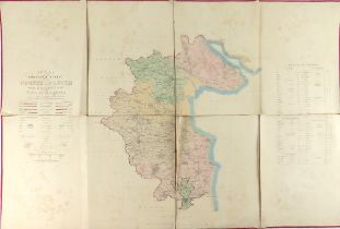 Irish Map: Index to the Townland Survey of the County of Louth and the County of the Town of