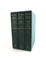 Pyle (Hilary) Jack B. Yeats: A Catalogue Raisonne of the Oil Paintings, 3 vols. lg. 4to Lond. (Andre