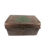 G.A.A.: [Co. Tipperary] A rare late 20th Century domed top metal Kit Box, the top with stencilled