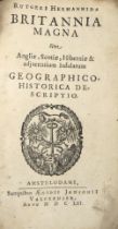 With Folding Engraved Maps Hermannidae (Rutgeri) Britannia Magna, sive Angliae, Scotiae, Hiberniae &