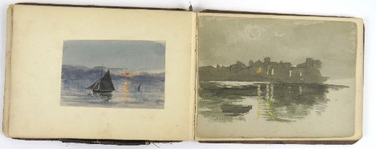 Walter Kelvington Gold, Australian (1847-1895) Australian Interest  [Sketch Album & Diary]  An