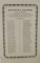 Ode to a Fisherman Co. Wexford [C.W.] Broadside: Grateful Thanks to The Fishermen of Courtown