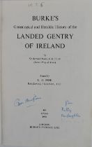 Burke (Sir B.) Landed Gentry of Ireland, sm. thick folio Lond. 1958. Fourth Edn., cloth. Emf. (1)