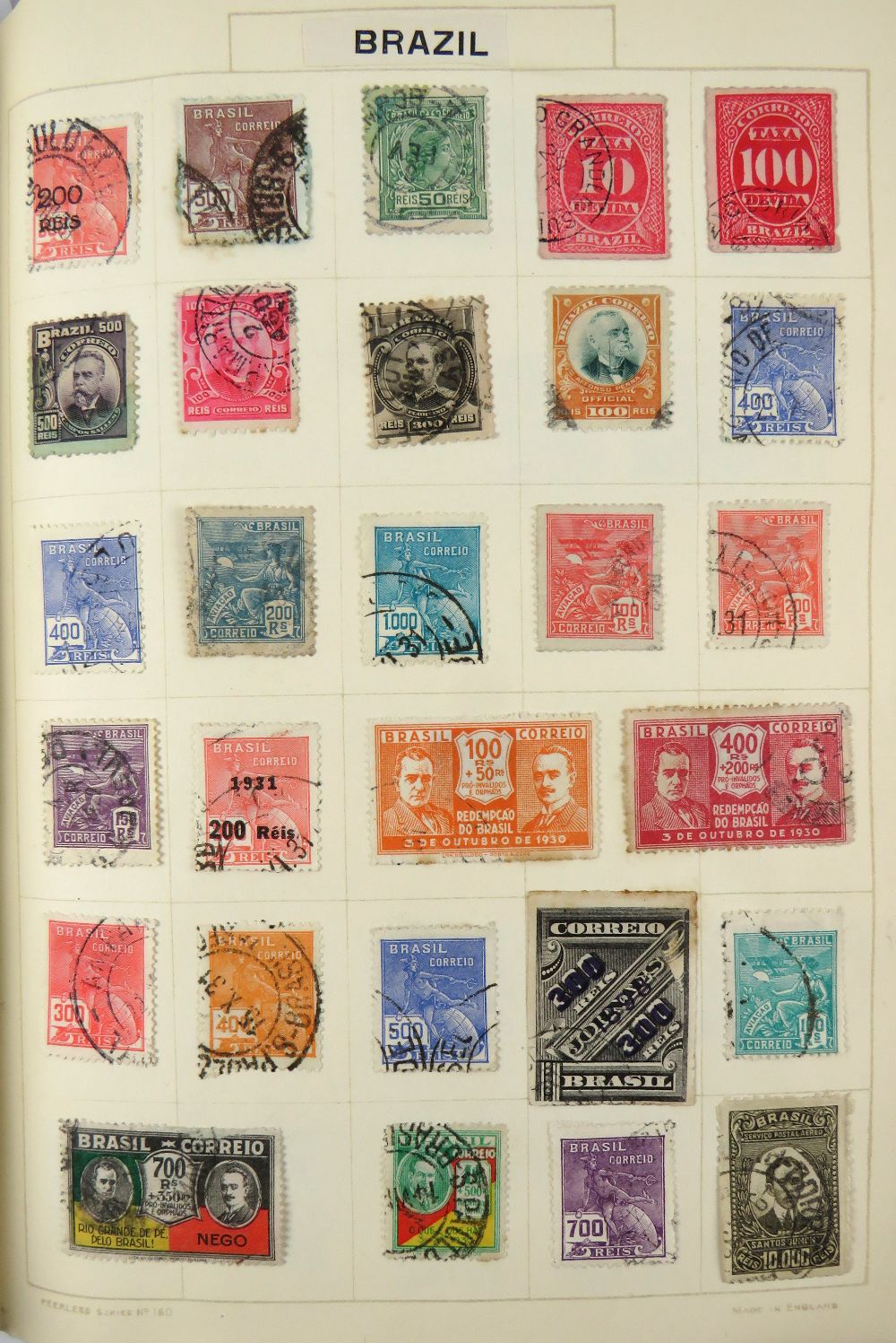 Stamp Collection: Very good late 19th Century / early 20th Century family Stamp Collection in