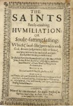 Bolton (Rev. Robert) The Saints Soule-exalting Humiliation; or Soule-fatting fasting: Which (Jacob-