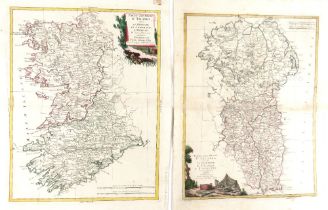 Irish Map: Zatta (Antonio) Parte del Regno d'Irlandia - Le Provincie di Connaught e Munster, et Le
