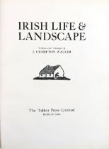 Binding: Crampton Walker (J.) Irish Life and Landscape, lg. 4to Dublin & Cork (Talbot Press) n.d.