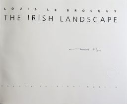 Fine Presentation Item Le Brocquy (Louis) The Irish Landscape.  Gandon Editions, Dublin 1992.