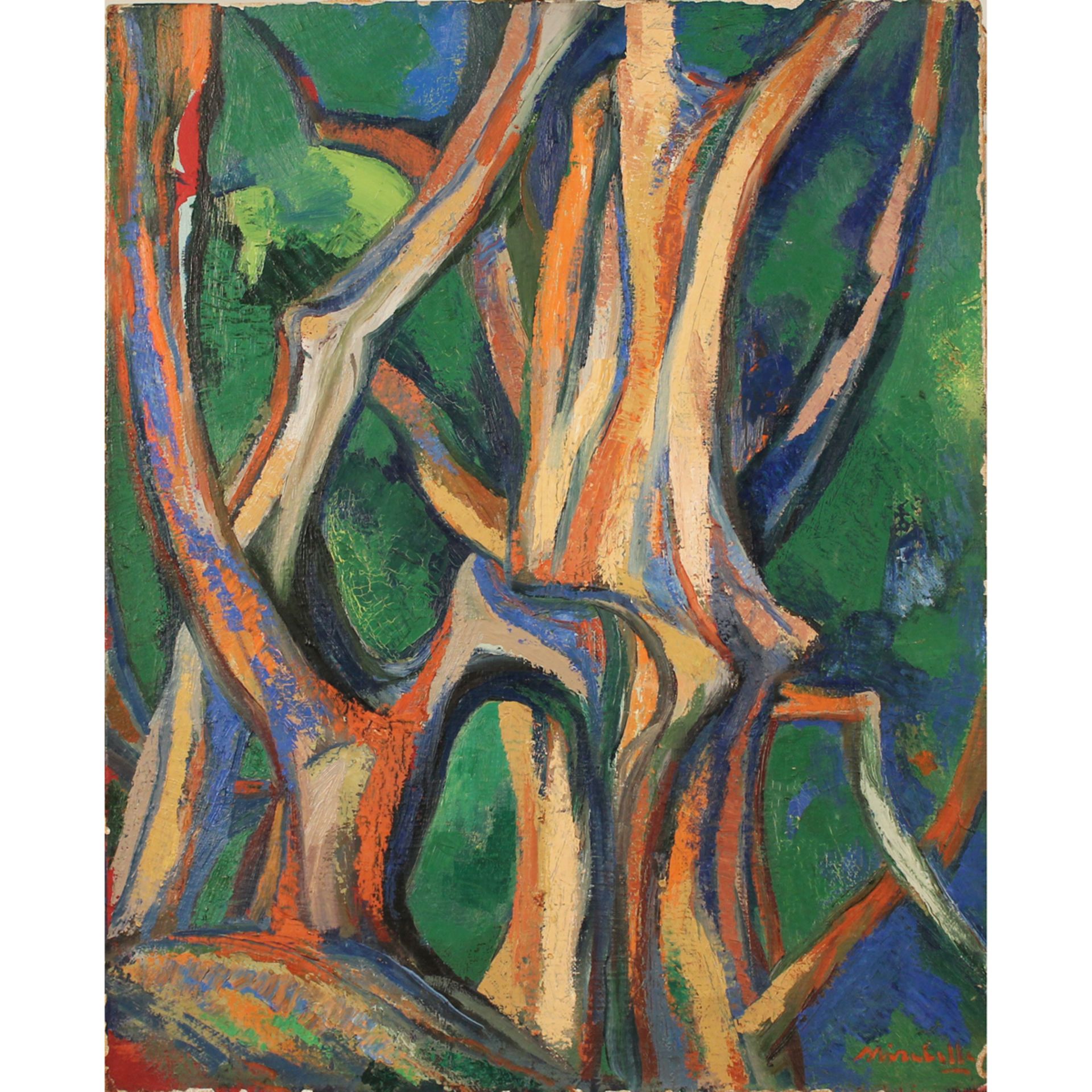 Saro Mirabella (1914/1972) "L'albero" - "The tree"