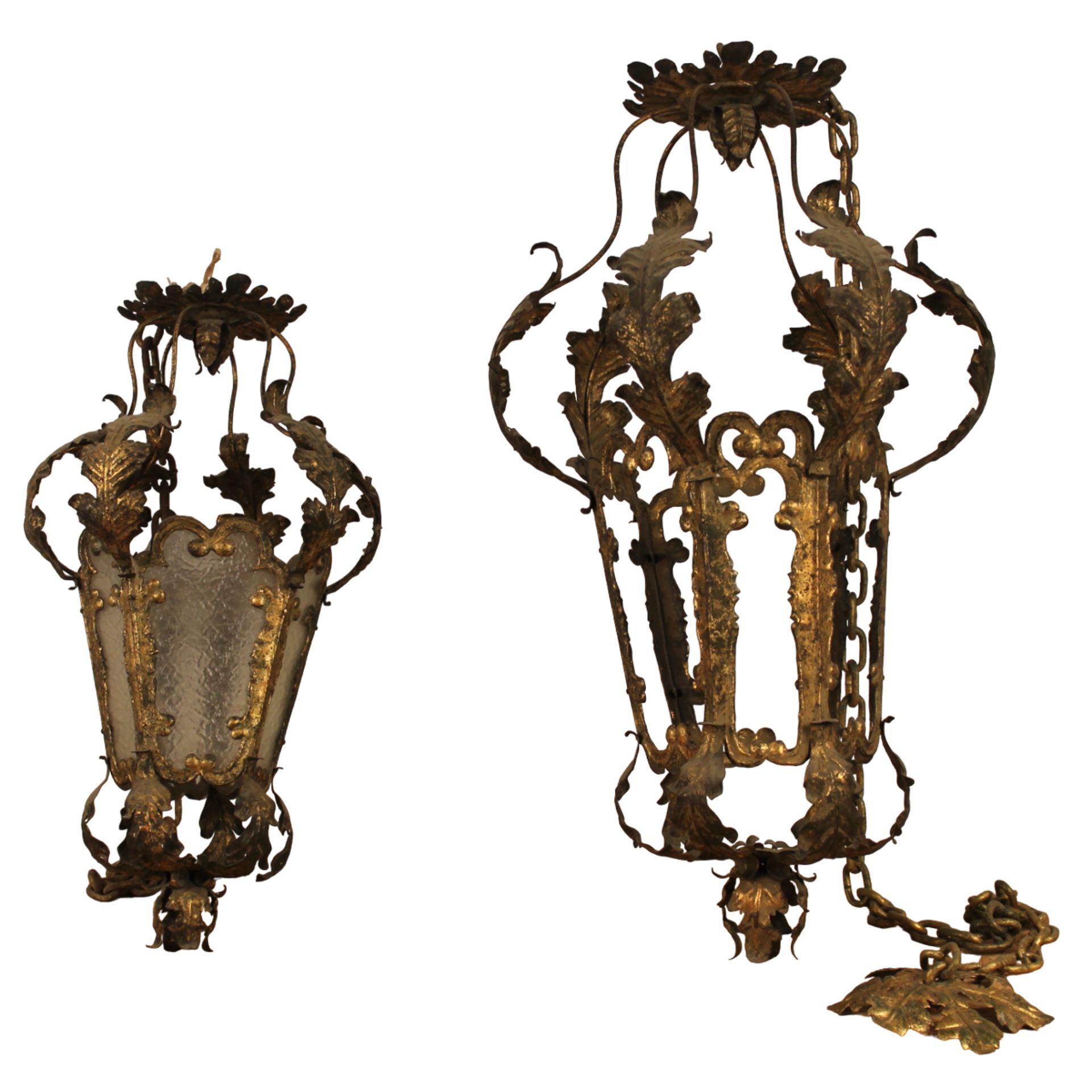 Lotto di due lanterne - Lot of two lanterns