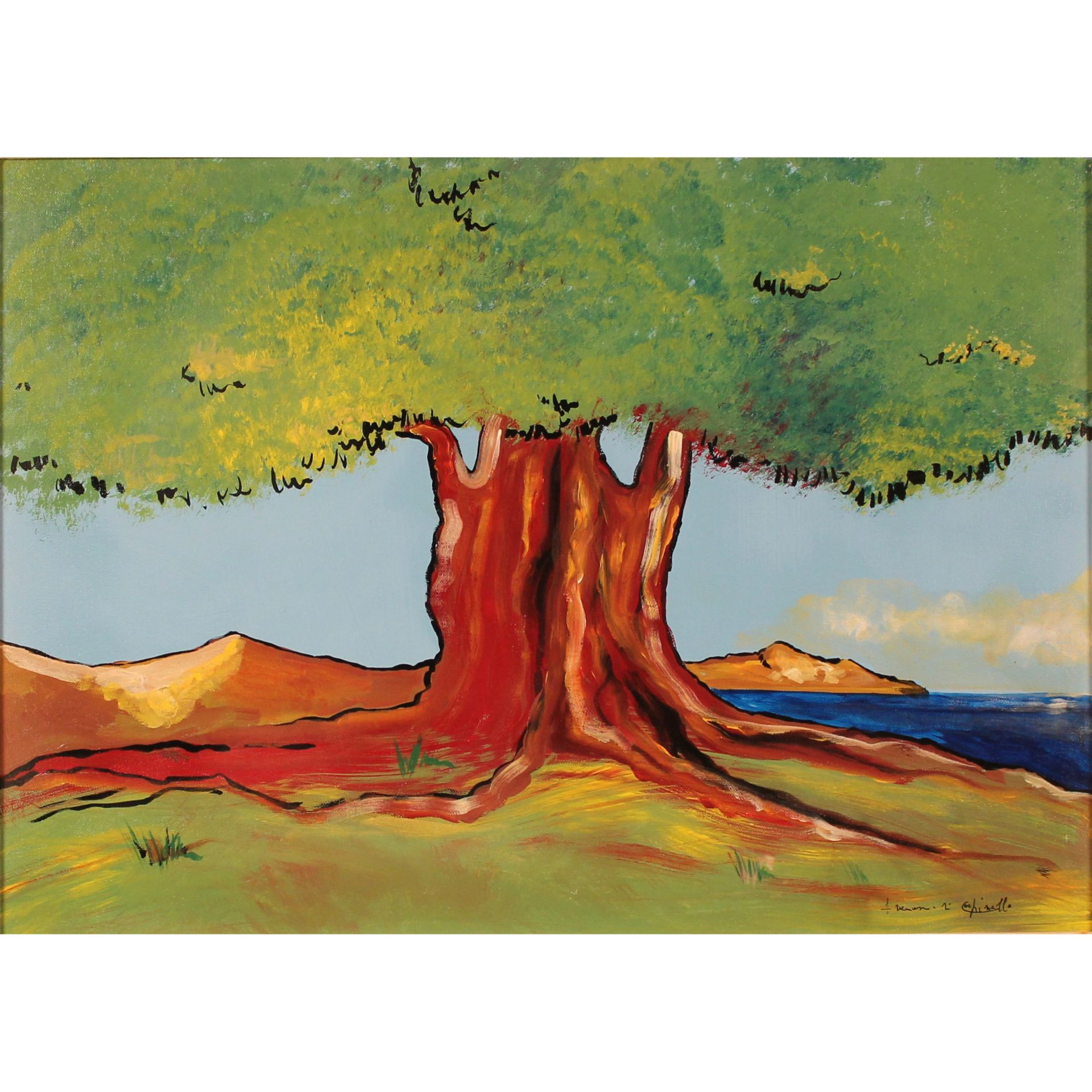 Francesca Di Carpinello (1929/2019) "L'albero" - "The Tree"