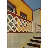 Andrea Carisi (1934) "Case a Linosa" - "Houses in Linosa"