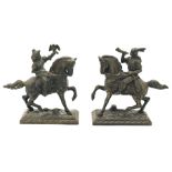 Cavalieri a cavallo - Horse riders