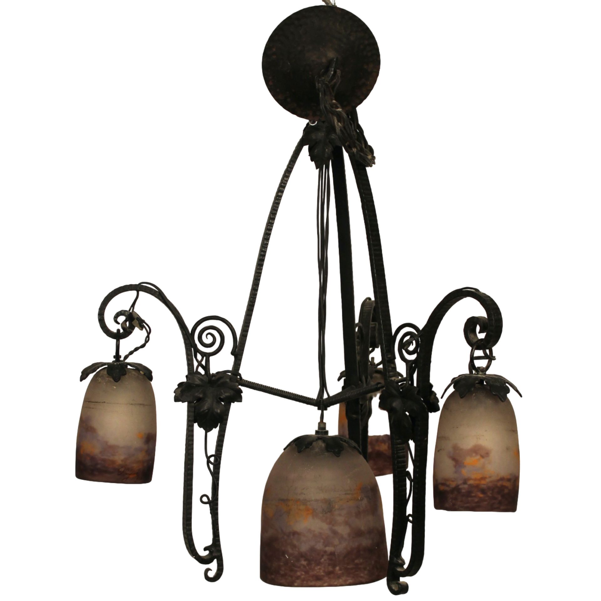 Lampadario a quattro luci - Four light chandelier