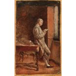 Francesco Vinea (1845/1902) “Il Lettore in bianco” - "The Reader in White"