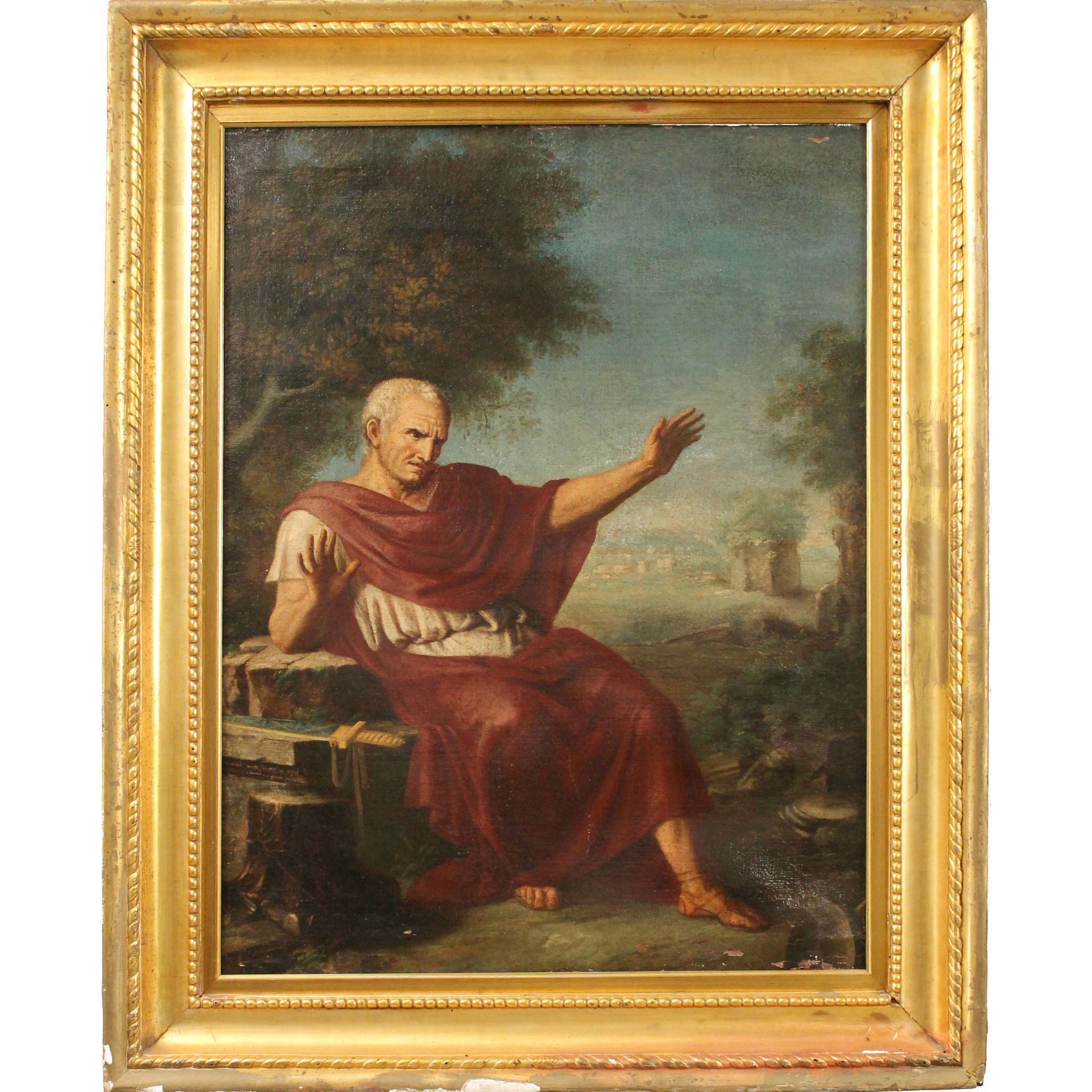 Scuola italiana del secolo XIX "Giulio Cesare" - 19th century Italian school "Giulio Cesare"