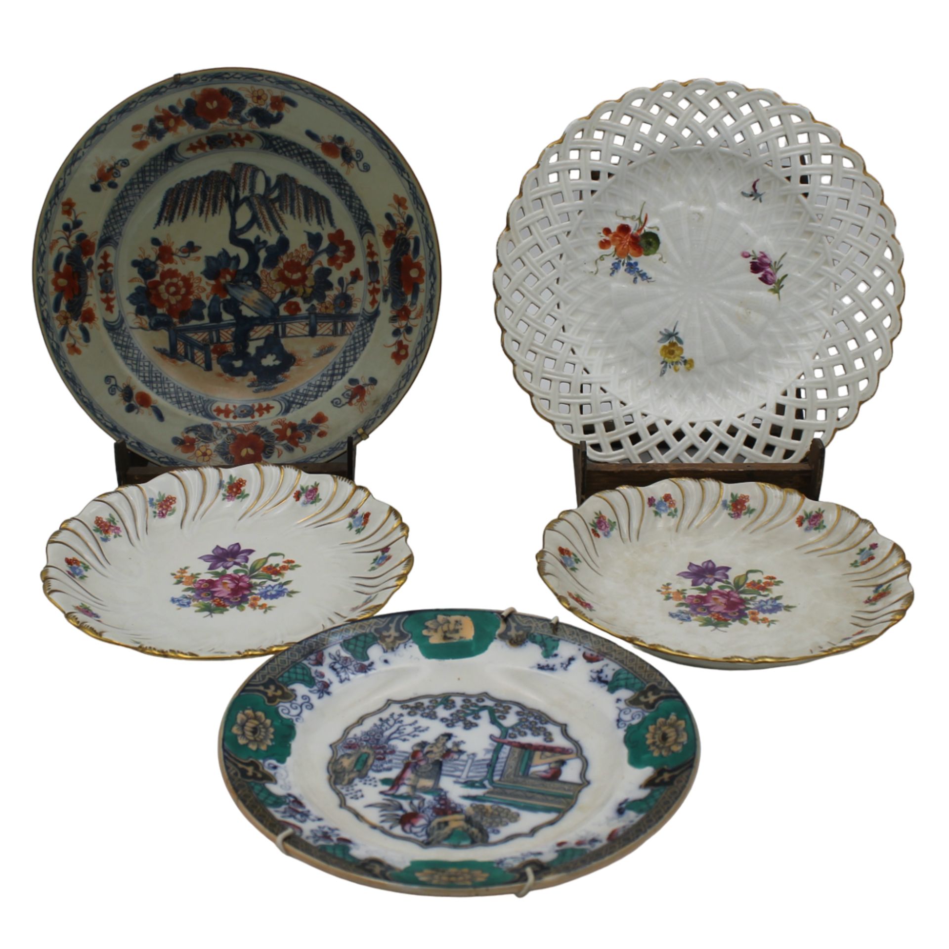 Lotto di cinque piatti - Lot of five dishes