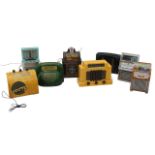 Collezione di juke box e radio in miniatura - Collection of miniature jukeboxes and radios