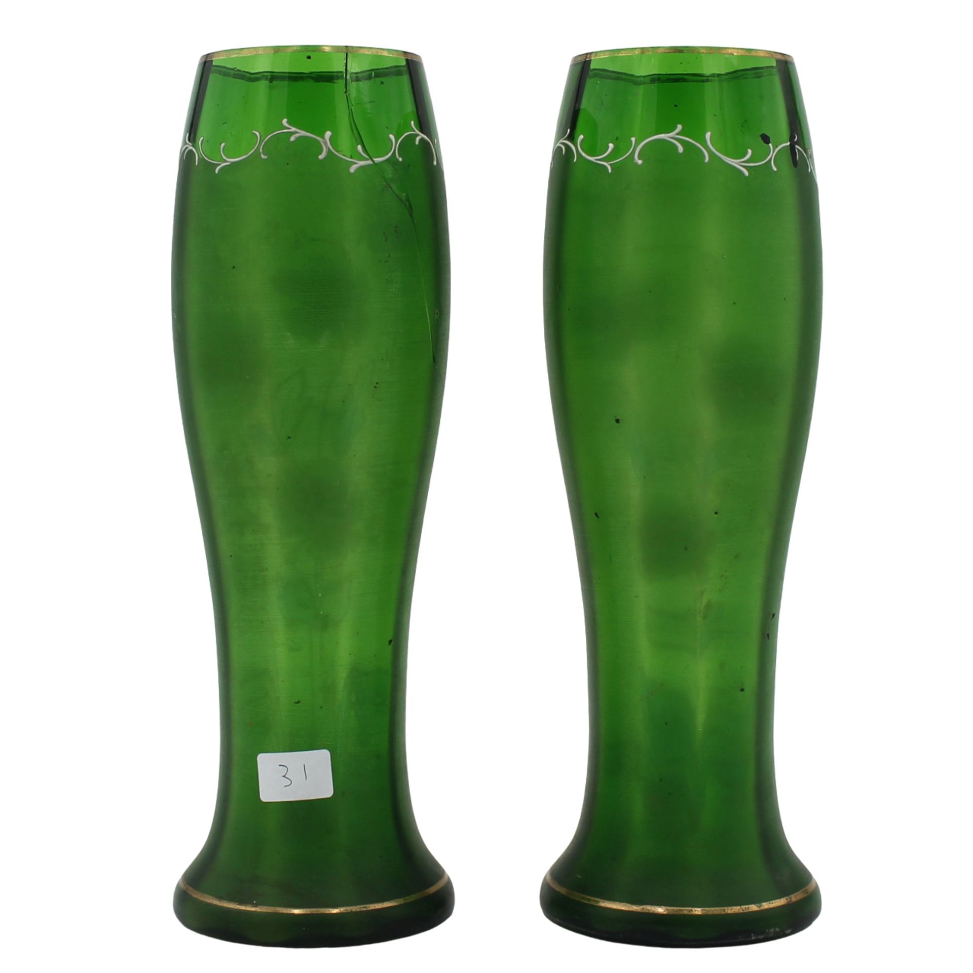 Coppia vasi - Pair of vases - Image 2 of 2