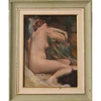 Armando Spadini (1883/1925) "Nudo di donna" - "Nude of a woman"